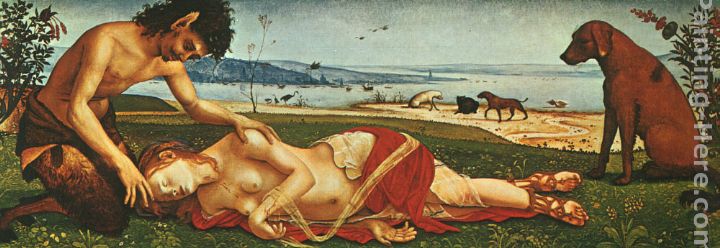The Death of Procris painting - Piero di Cosimo The Death of Procris art painting